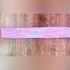 Lululemon Pink and Blue Headband